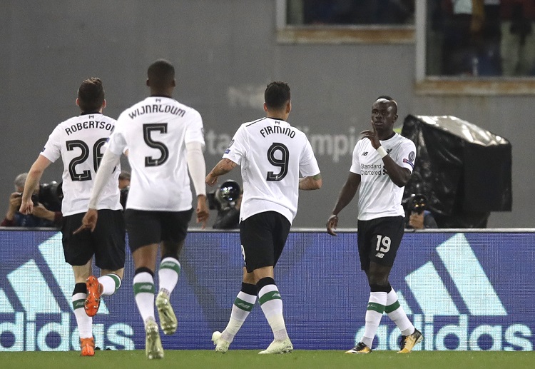 หงส์แดง ได้ประตูขึ้นนำตั้งแต่นาทีที่ 9 จาก ซาดิโอ มาเน