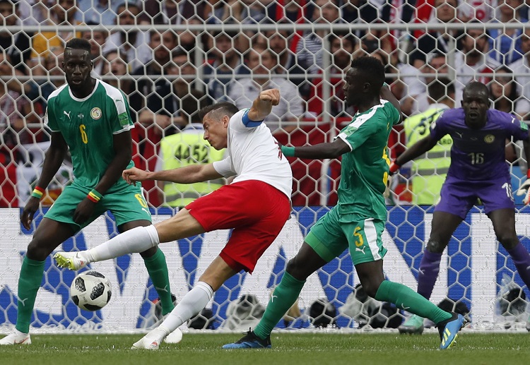 2018世界杯,莱万希望带领波兰队击败哥伦比亚