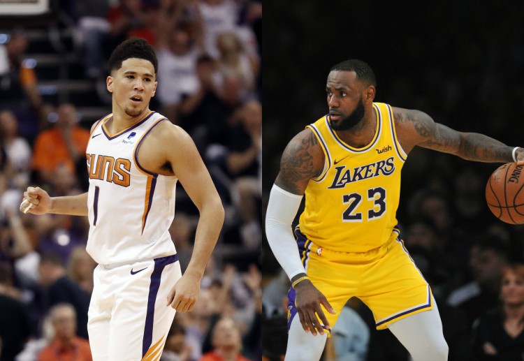 Tâm điểm của trận đấu cược bóng rổ này vẫn là những pha bóng của LeBron James ở Lakers