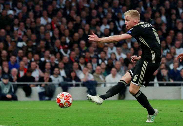 Donny van de Beek made the difference in the first leg of the Champions League semifinals against Tottenham Hotspur