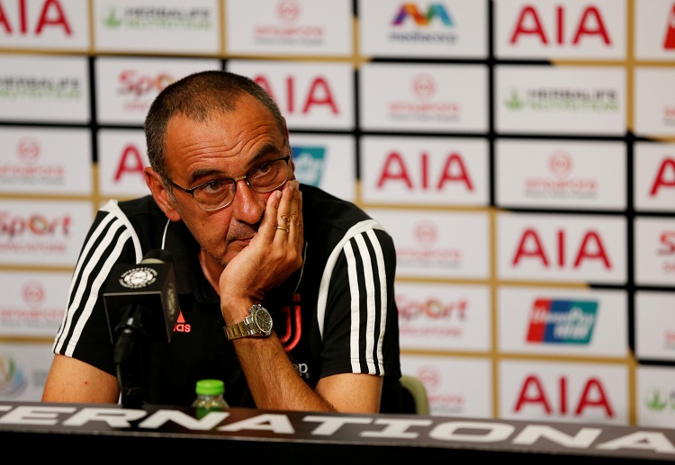 Juventus boss Maurizio Sarri is keen to make a statement when he makes his Serie A debut