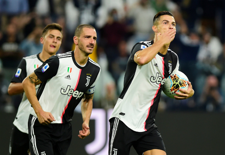 ยูเวนตุส พร้อมใช้งาน คริสเตียโน่ โรนัลโด้ ในศึกฟุตบอล เซเรียอา อิตาลี 2019/20