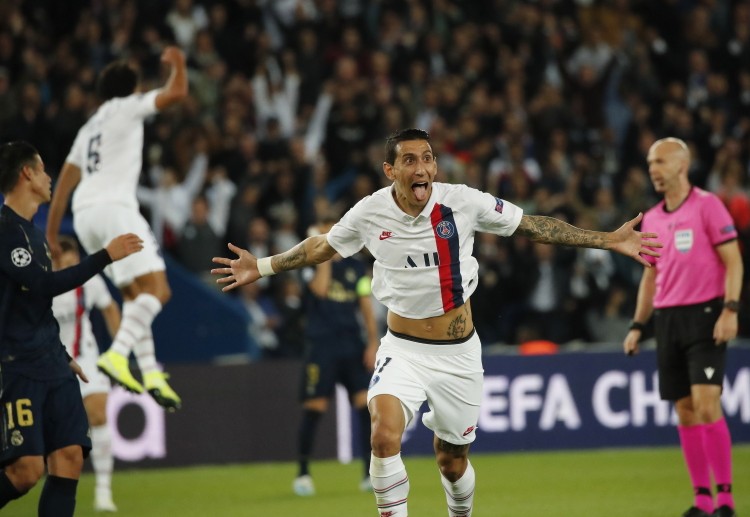 ปารีส แซงต์-แชร์กแมง ได้ประตูจาก อังเคล ดิมาเรีย ในศึก ยูฟ่า แชมเปี้ยนส์ ลีก