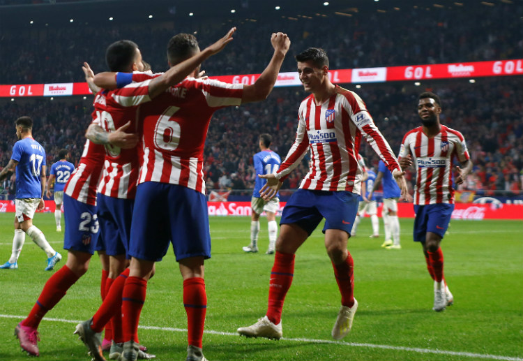 La Liga: Atletico Madrid hiện đang có 19 điểm cùng vị trí thứ 4 hiện tại