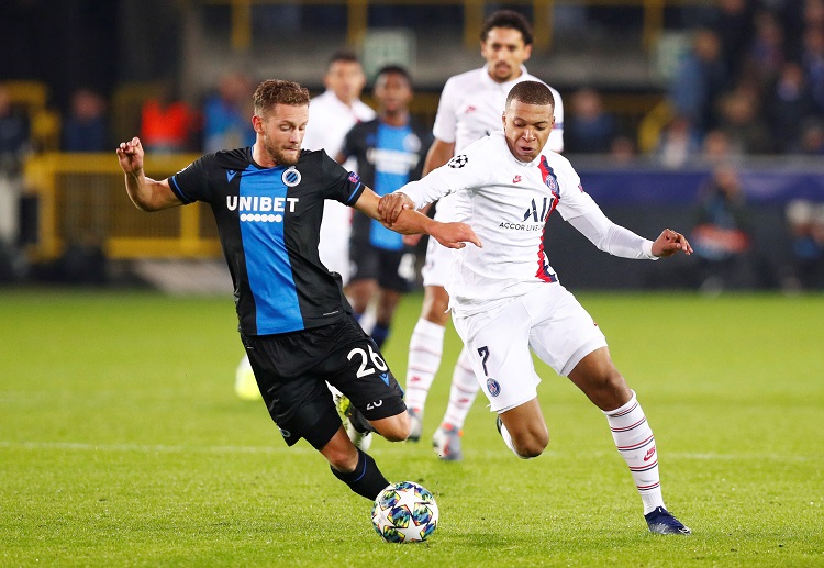 Kết quả kèo cược Champions League 2019 Club Brugge 0-5 PSG: Mbappe thiết lập kỷ lục