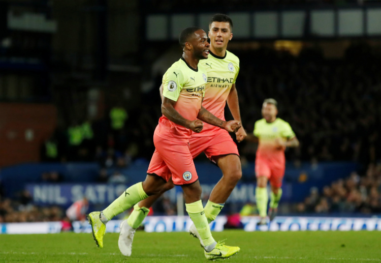 Champions League: Raheem Sterling managed to score in each of Manchester City's last two games