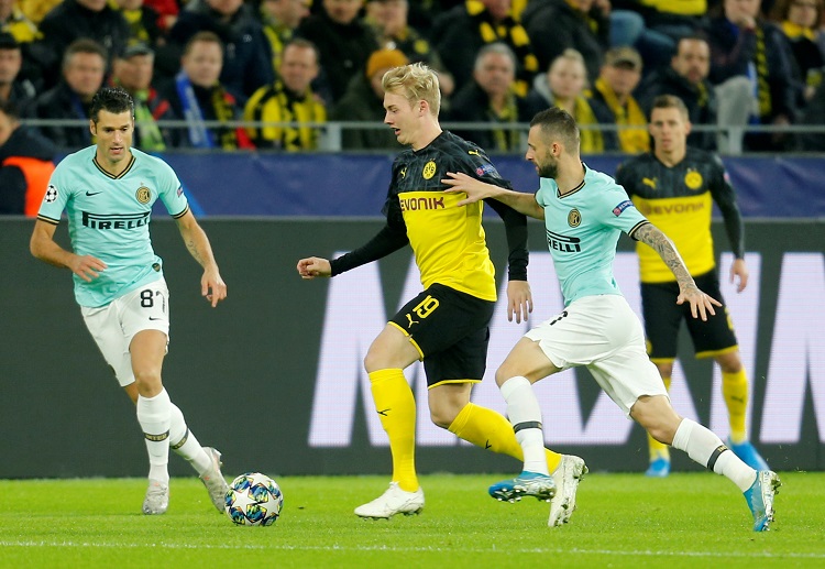 Julian Brandt’s goal handed Dortmund’s 3-2 win over in the Champions League