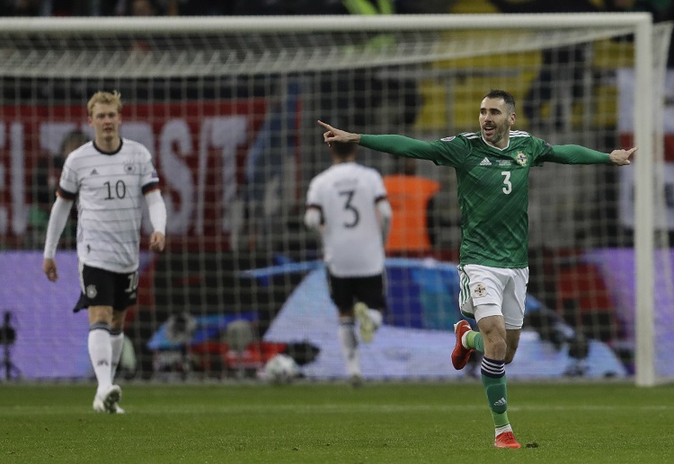 Michael Smith shocks Germany with wonder strike opener for Ireland in Group C encounter for Euro 2020 qualifiers