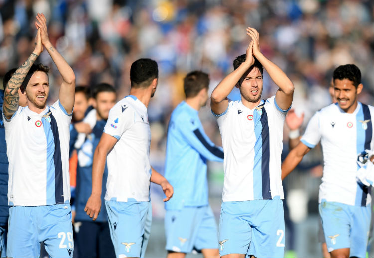 Serie A: các cầu thủ đội khách Lazio đã có được 62% thời lượng kiểm soát bóng