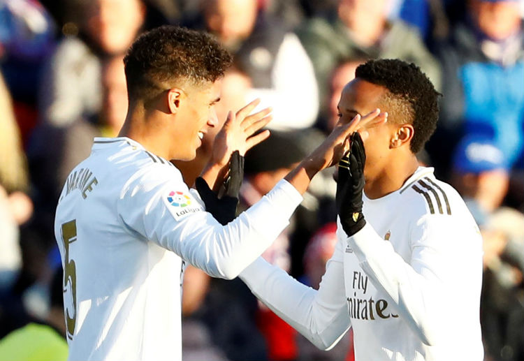 La Liga: Raphael Varane scored a wonderful header during their match against Getafe