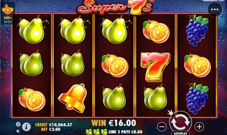 Bạn đã thử chơi và giành chiến thằng với game Super 7s tại SBOBET