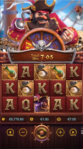 Get a chance to win bigger prizes in Captain’s Bounty with winning combos