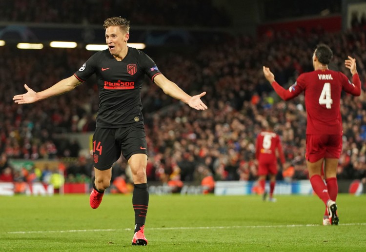 Atletico Madrid progress to the Champions League quarter-finals after winning against Liverpool