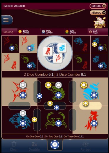 Đối với người chơi lần đầu, Fish Prawn Crab m có vẻ khá khó hiểu.