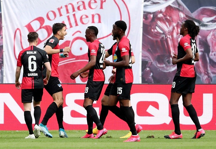 Highlights cược Bundesliga 2020 RB Leipzig 2-2 Hertha: Lỡ cơ hội lên Top