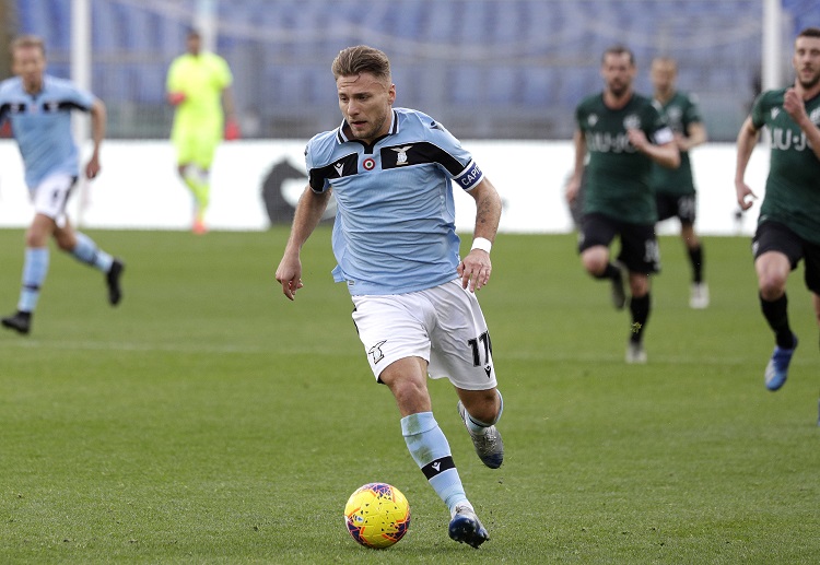 Ciro Immobile continues to lift Lazio to ovetake Juventus on top of the Serie A table