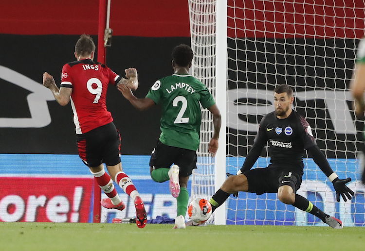 Kết quả tỷ lệ cược Premier League 2020 Southampton 1 – 1 Brighton.