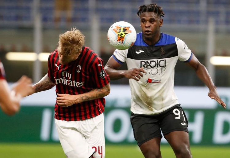 Duvan Zapata has shown superb form to help Atalanta seal a record-breaking 98 goals this Serie A season