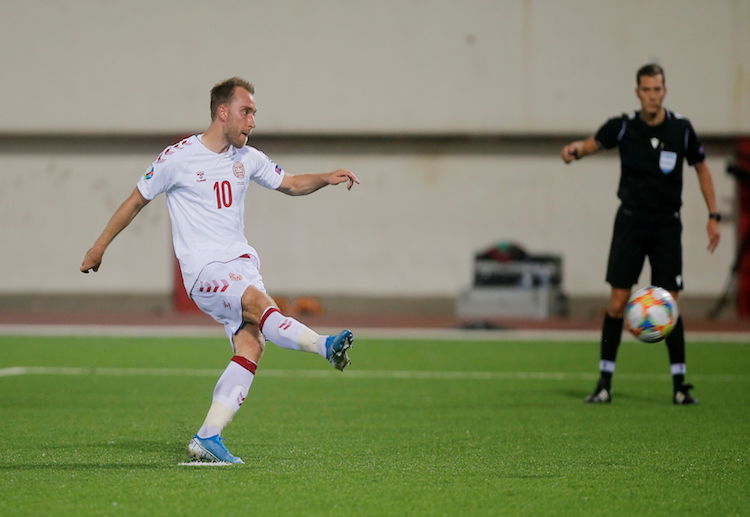 덴마크는 크리스티안 에릭센이 UEFA 네이션스리그 벨기에 전에서 좋은 활약을 하기를 바라고 있다.