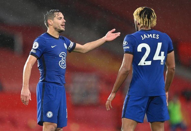 英超 切尔西 的詹姆斯的行动瞬间