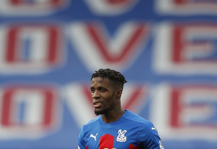 Premier League: Wilfried Zaha's penalty put Crystal Palace on lead against Brighton & Hove Albion during the first half