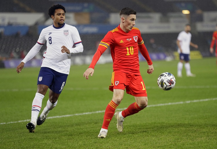 国际友谊赛美国普利希奇 正在控球