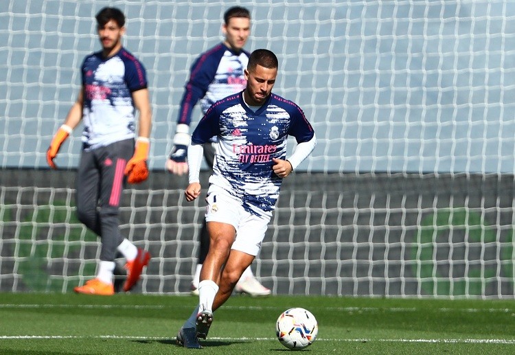 Real Madrid forward Eden Hazard hopes to win their match against Villarreal