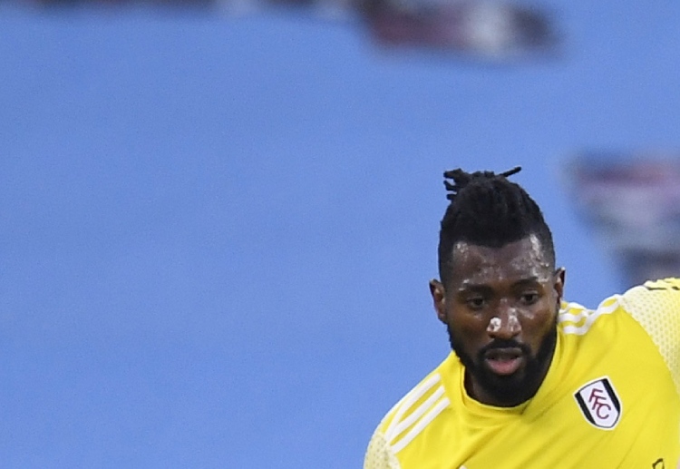 英超 富勒姆 的安古萨的行动瞬间