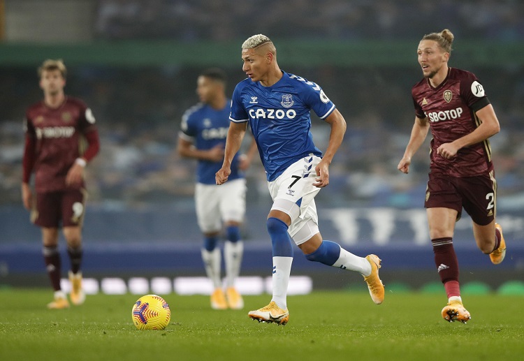 Richarlison aims to help Everton get a Premier League year-ending win for Everton