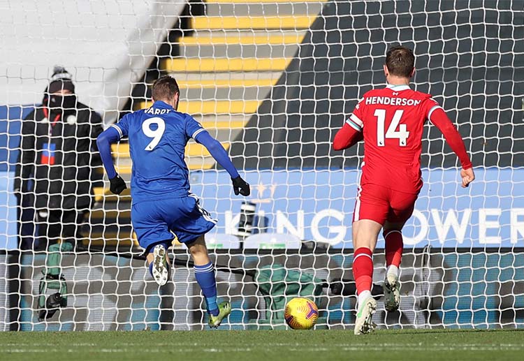 Jamie Vardy telah mencetak 11 gol di Premier League