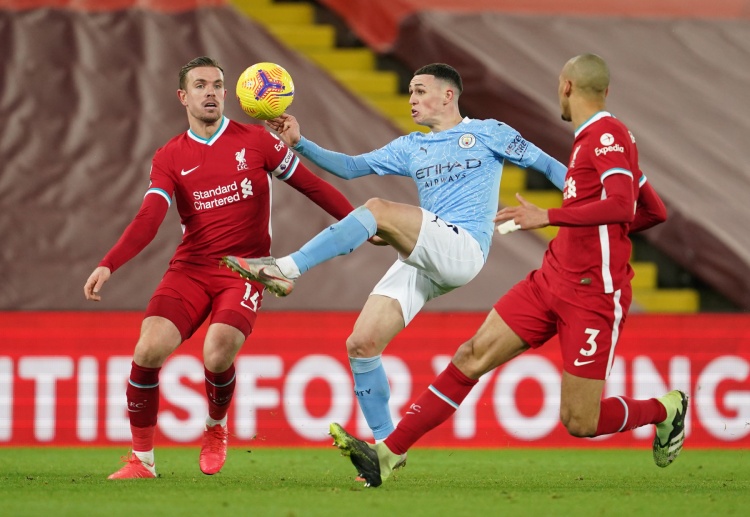 Phil Foden made an assist and scored a goal in Manchester City's 1-4 away win against Liverpool in Premier League