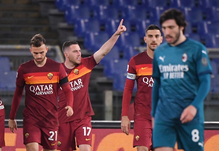 Skor akhir Serie A: Roma 1-2 AC Milan