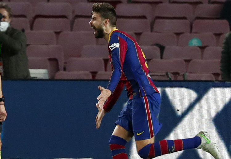 Gerard Pique cetak gol kedua Barcelona di semifinal Copa del Rey