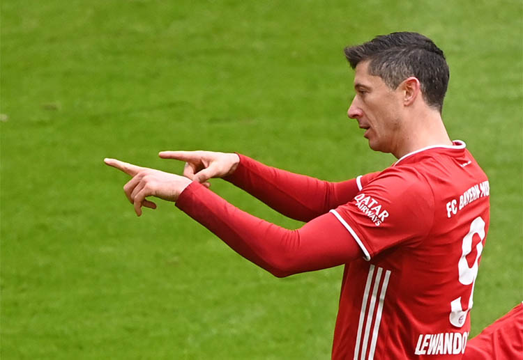 Bundesliga: Lewandowski coi như đã chạm tay vào danh hiệu vua phá lưới Bundesliga 2020/21