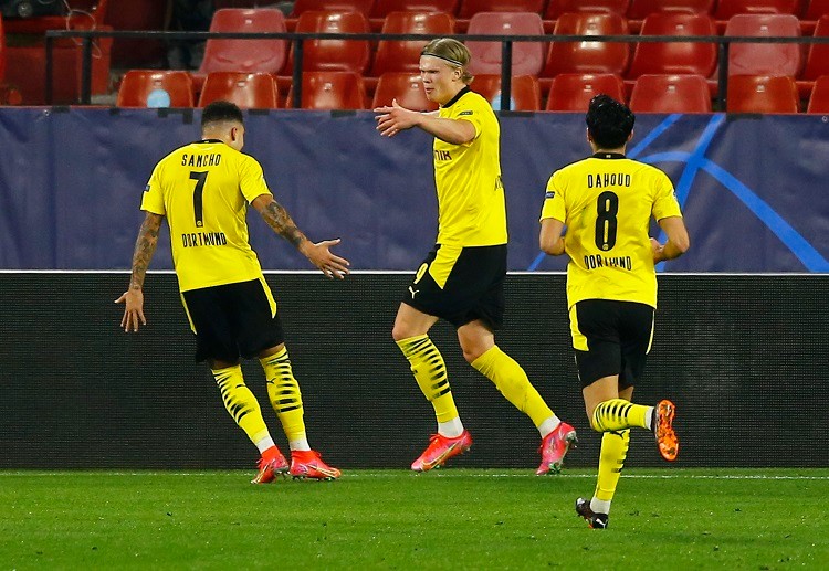 Dortmund sở hữu tiền đạo số 1 Champions League 20/21.