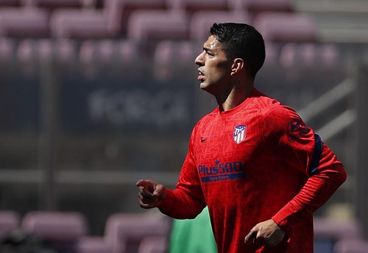 Luis Suarez jadi ujung tombak Atletico Madrid di La Liga