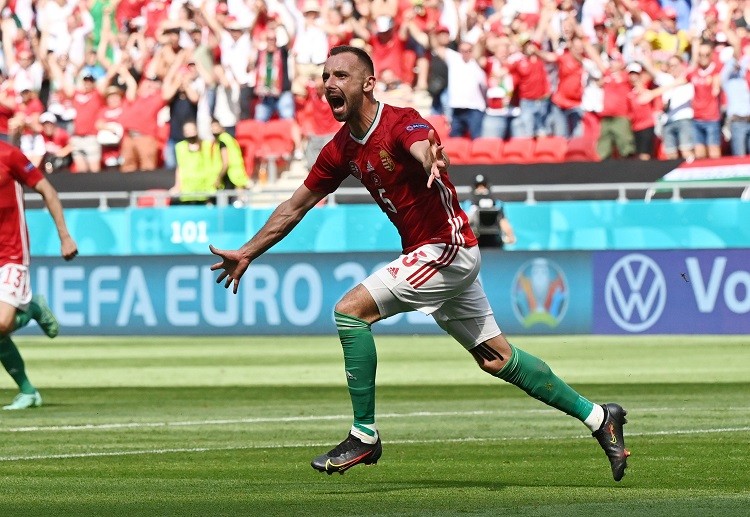 欧洲杯 匈牙利的菲奥拉被红牌罚下