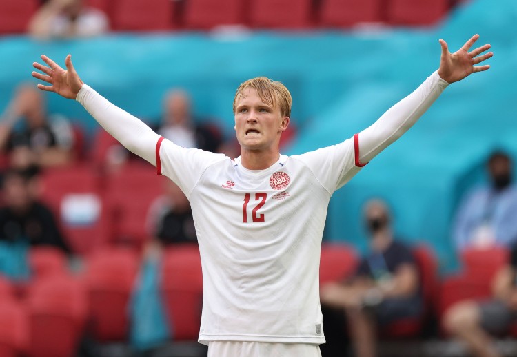 Kasper Dolberg jadi ujung tombak Denmark di Euro 2020