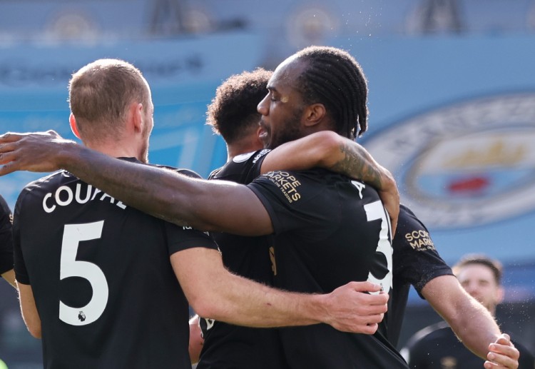 Michail Antonio mencetak dua gol pada pertandingan sebelumnya di Premier League