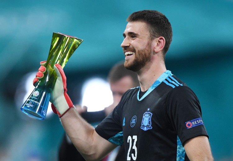 Unai Simon jadi pemain terbaik di babak delapan besar Euro 2020