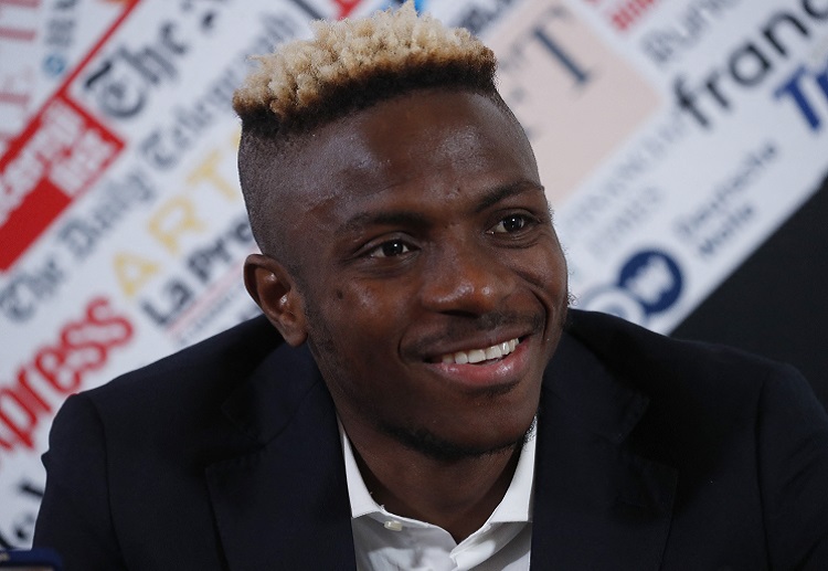 Victor Osimhen andalan di Seri A.