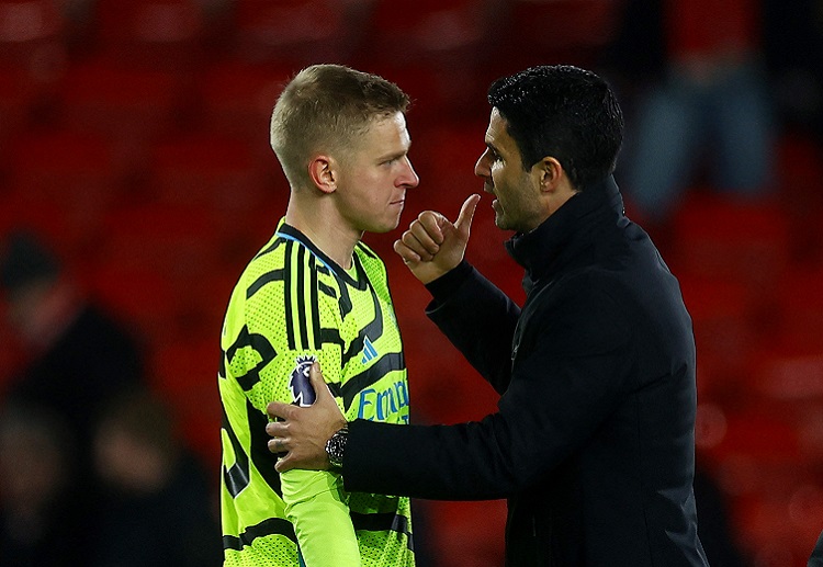 Zinchenko và Partey trở lại giúp Arsenal cạnh tranh ngôi vô địch Premier League