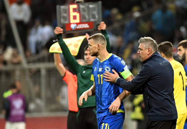 国际友谊赛 哲科保持着为球队出场次数最多的纪录。