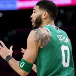 Jayson Tatum will seek to inspire a Boston Celtics rebound after their disappointing 117-96 loss to the Lakers in the NBA