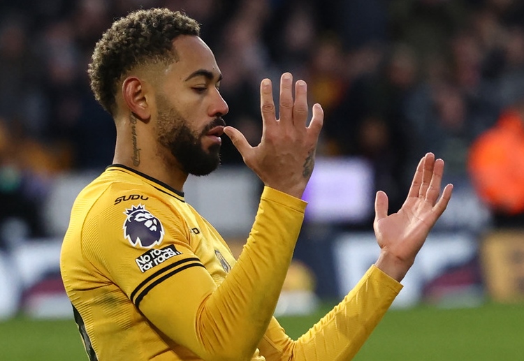 英超联赛 库尼亚13球,是狼队进攻核心。