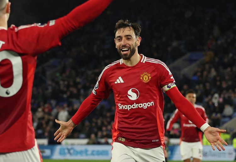 Bruno Fernandes scored in Manchester United's recent Premier League match