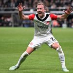 德甲联赛 法兰克福依靠格策的致胜一球，以1比0的比分战胜斯图加特。