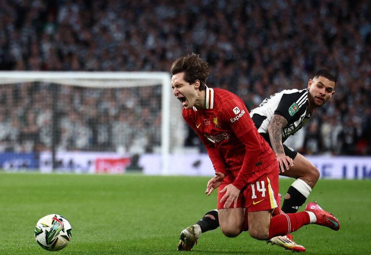 英联杯 伤停补时第4分钟,替补登场的小基耶萨攻入一球,为利物浦挽回一丝颜面。