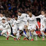 Champions League: Real Madrid giành chiến thắng ở loạt sút luân lưu