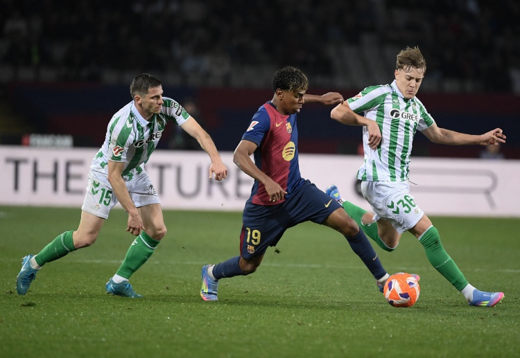 In-form Lamine Yamal will be hoping to shine again as Barcelona take on Borussia Dortmund in the Champions League